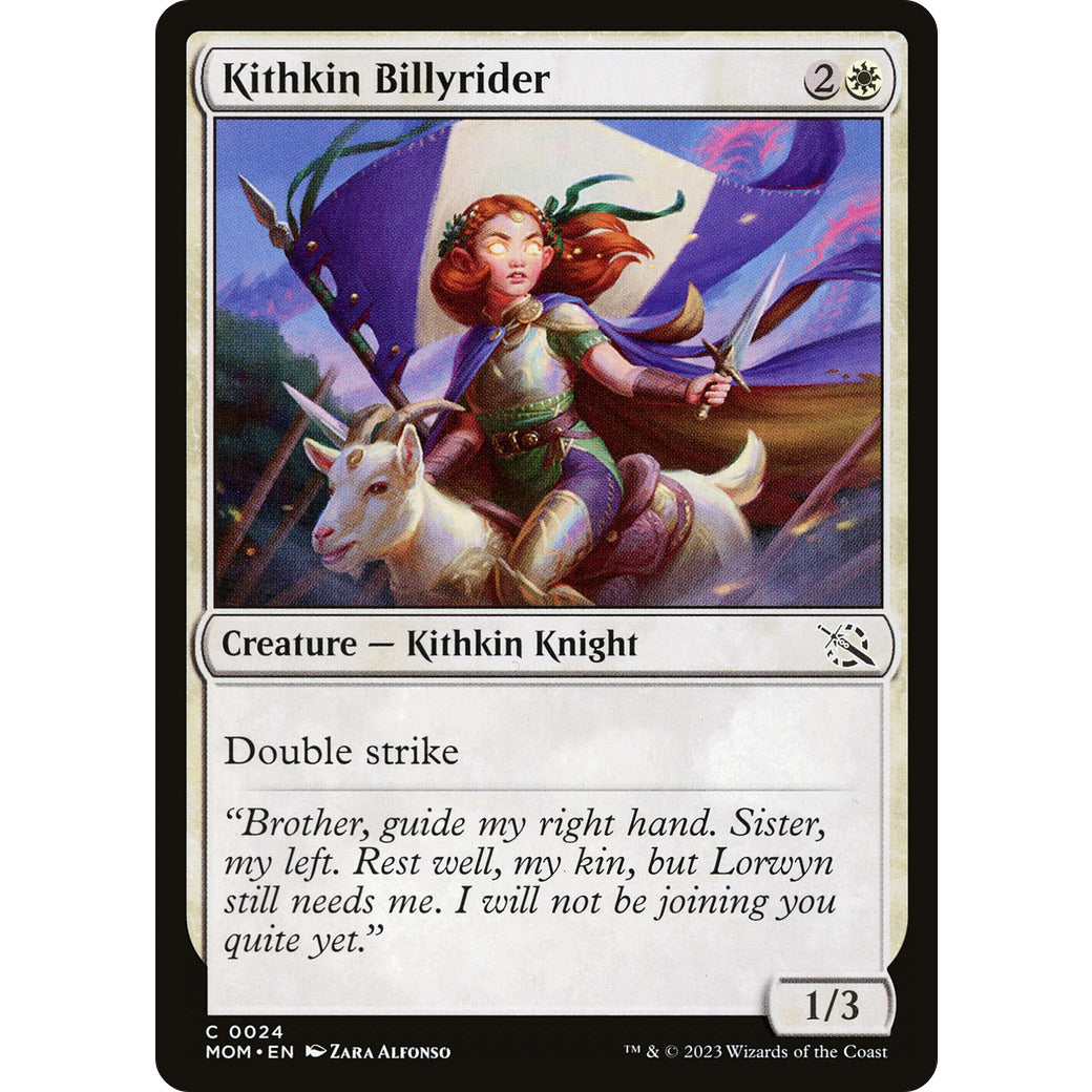 Kithkin Billyrider (March of the Machine) Light Play Foil