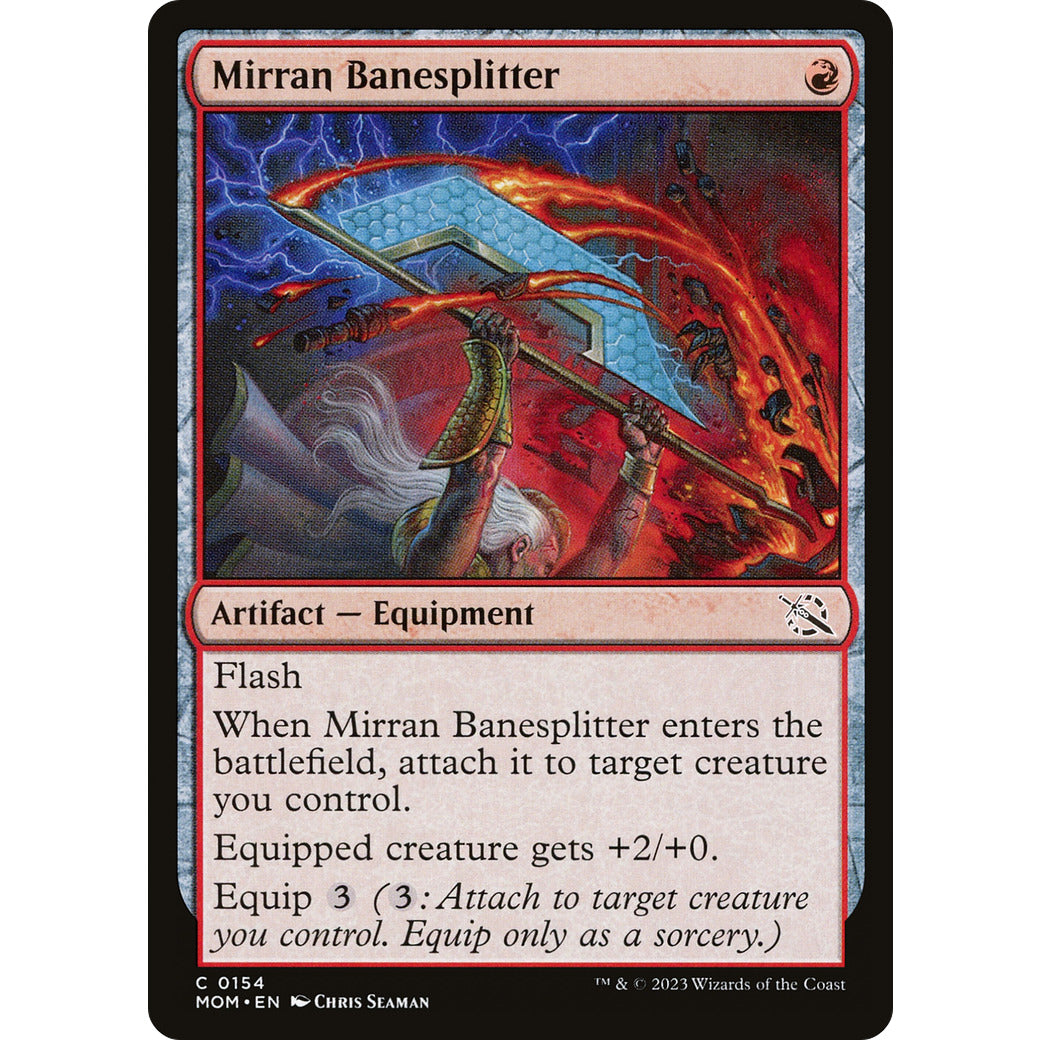 Mirran Banesplitter (March of the Machine) Light Play Foil