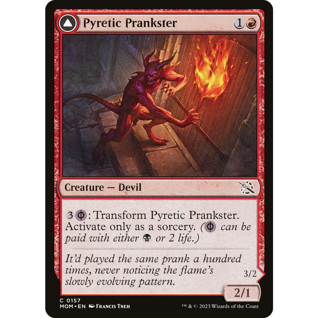 Pyretic Prankster (March of the Machine) Light Play Foil