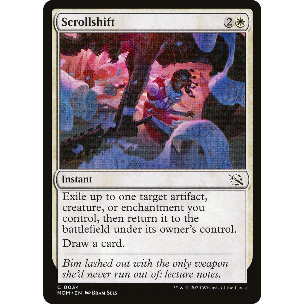 Scrollshift (March of the Machine) Light Play Foil