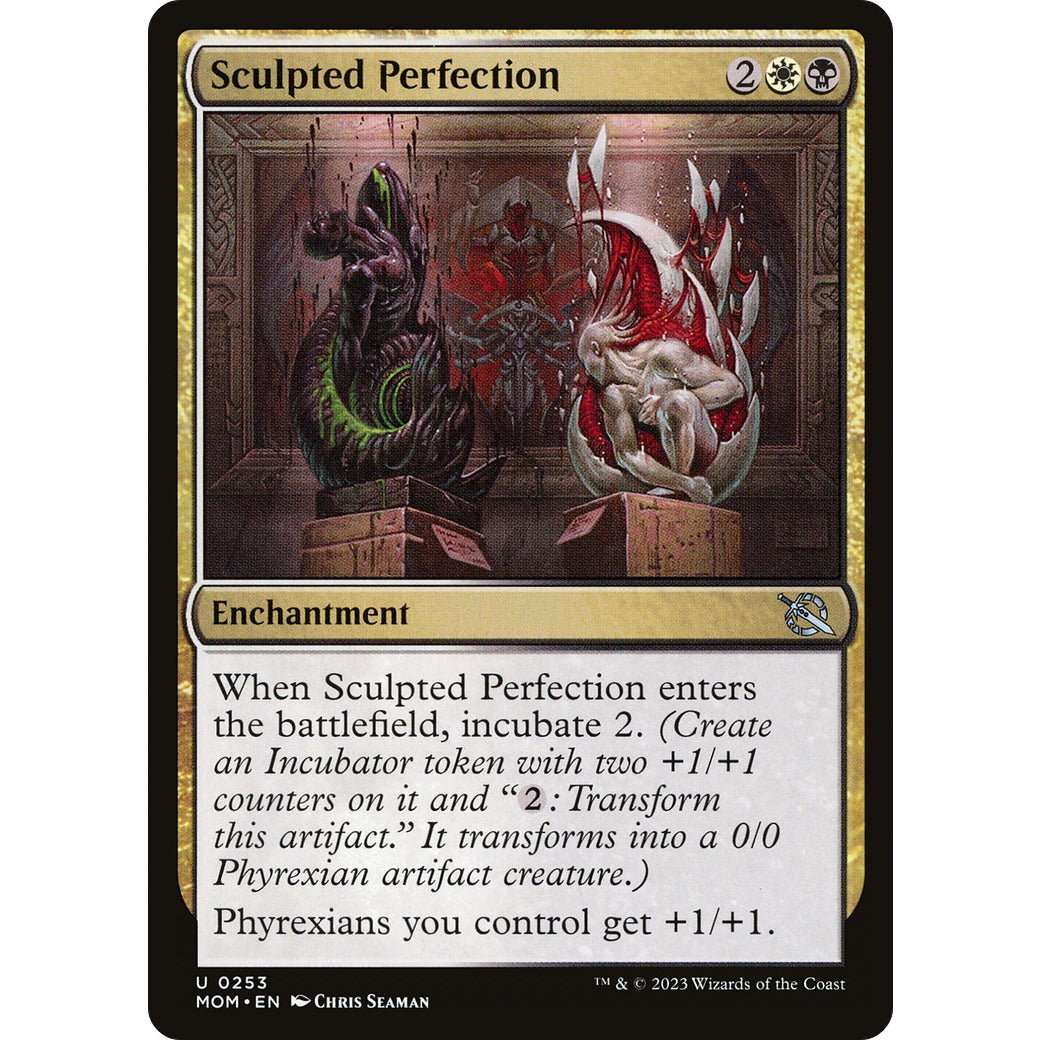 Sculpted Perfection (March of the Machine) Near Mint Foil