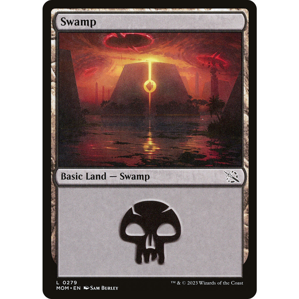 Swamp (0287) (March of the Machine) Near Mint Foil