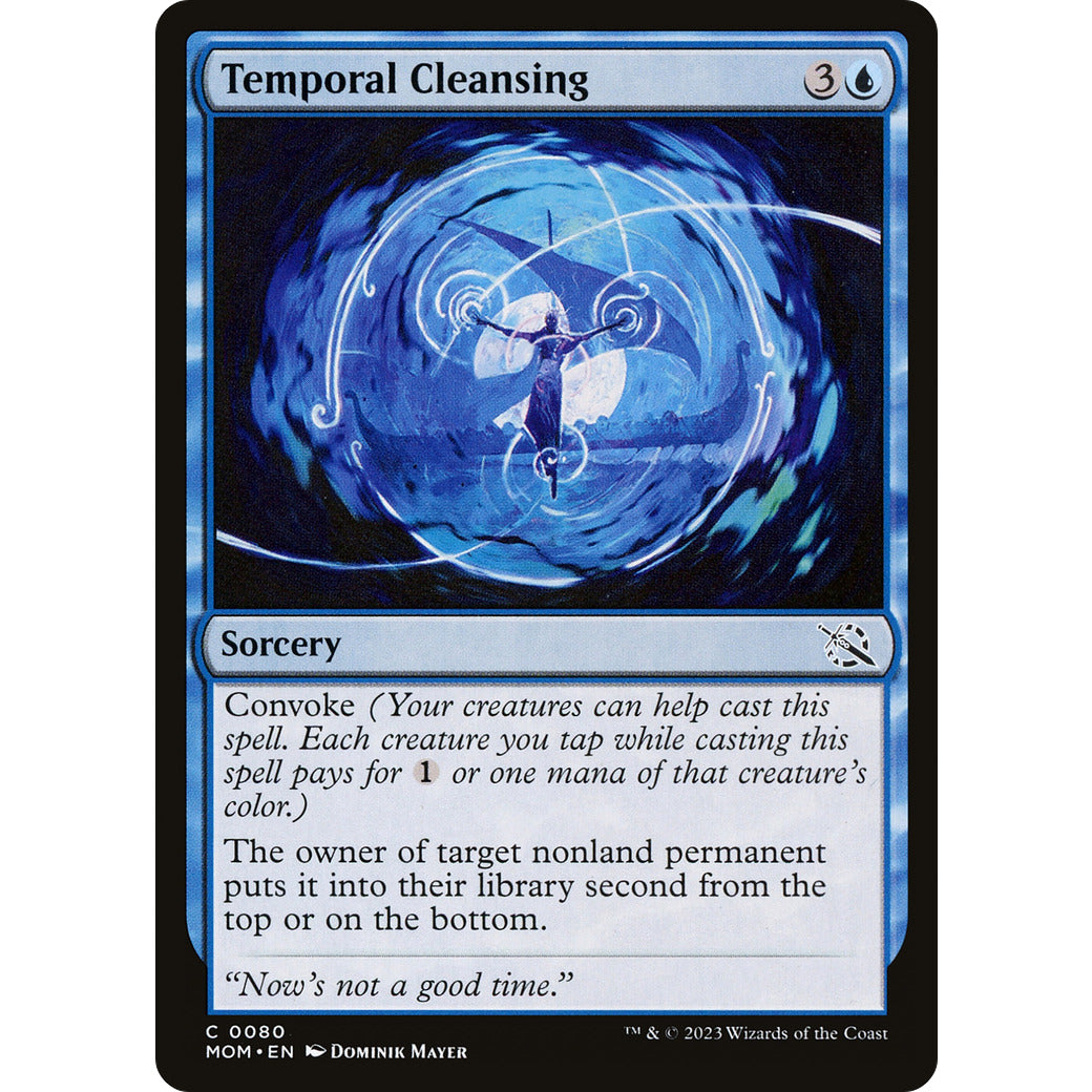 Temporal Cleansing (March of the Machine) Light Play Foil