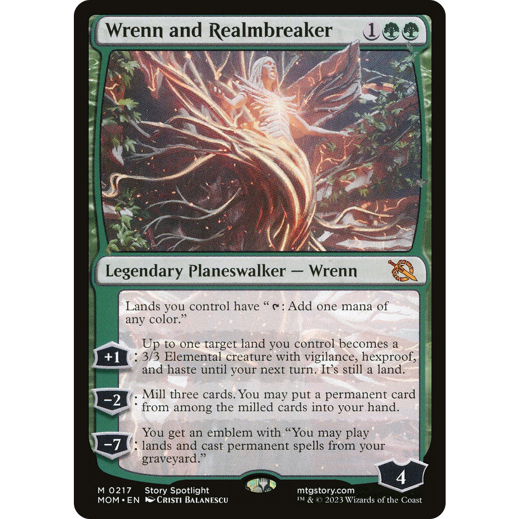 Wrenn and Realmbreaker (March of the Machine) Near Mint