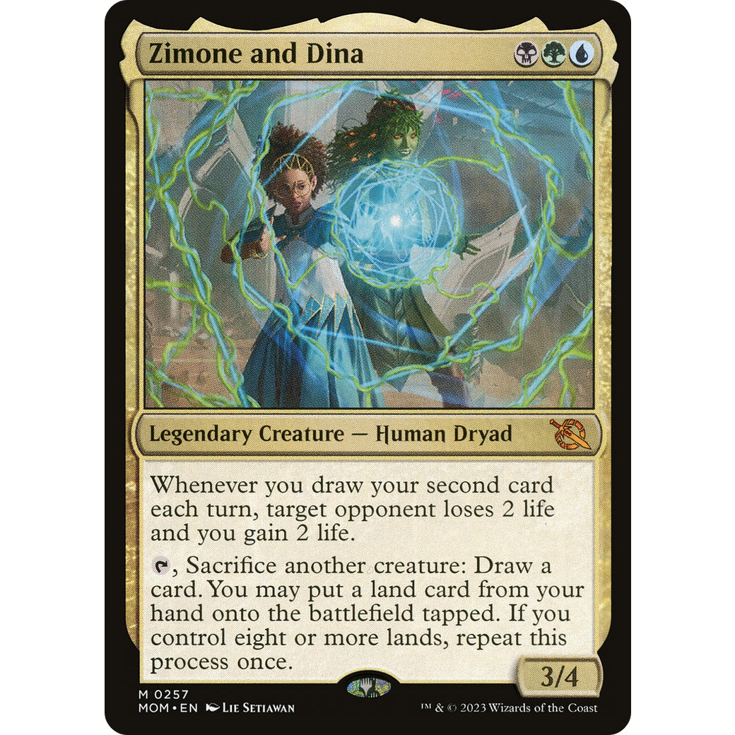 Zimone and Dina (March of the Machine) Near Mint