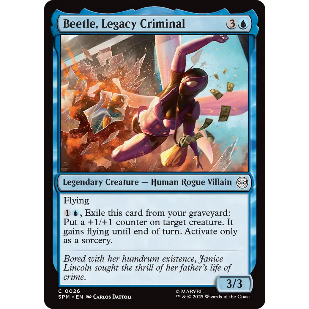 Beetle, Legacy Criminal (Marvel's Spider-Man) Near Mint Foil