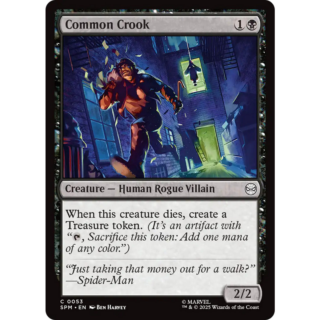 Common Crook (Marvel's Spider-Man) Near Mint Foil