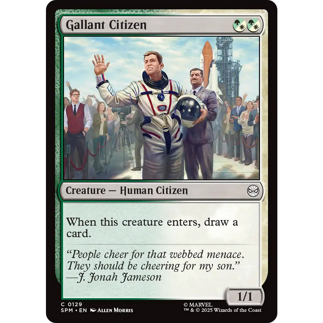 Gallant Citizen (Marvel's Spider-Man) Near Mint Foil