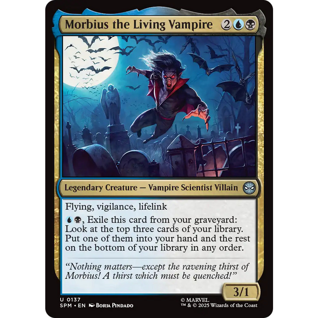 Morbius the Living Vampire (Marvel's Spider-Man) Near Mint Foil