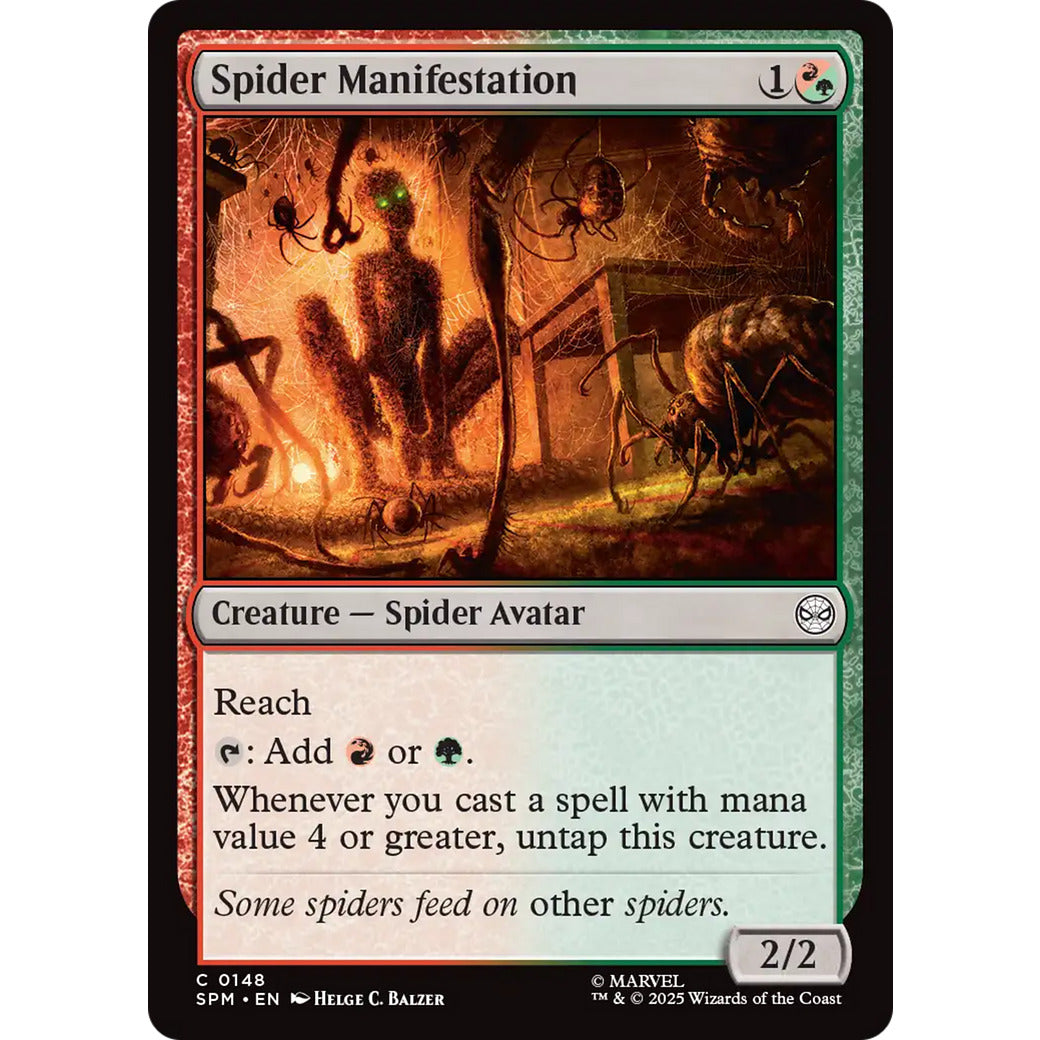 Spider Manifestation (Marvel's Spider-Man) Near Mint Foil
