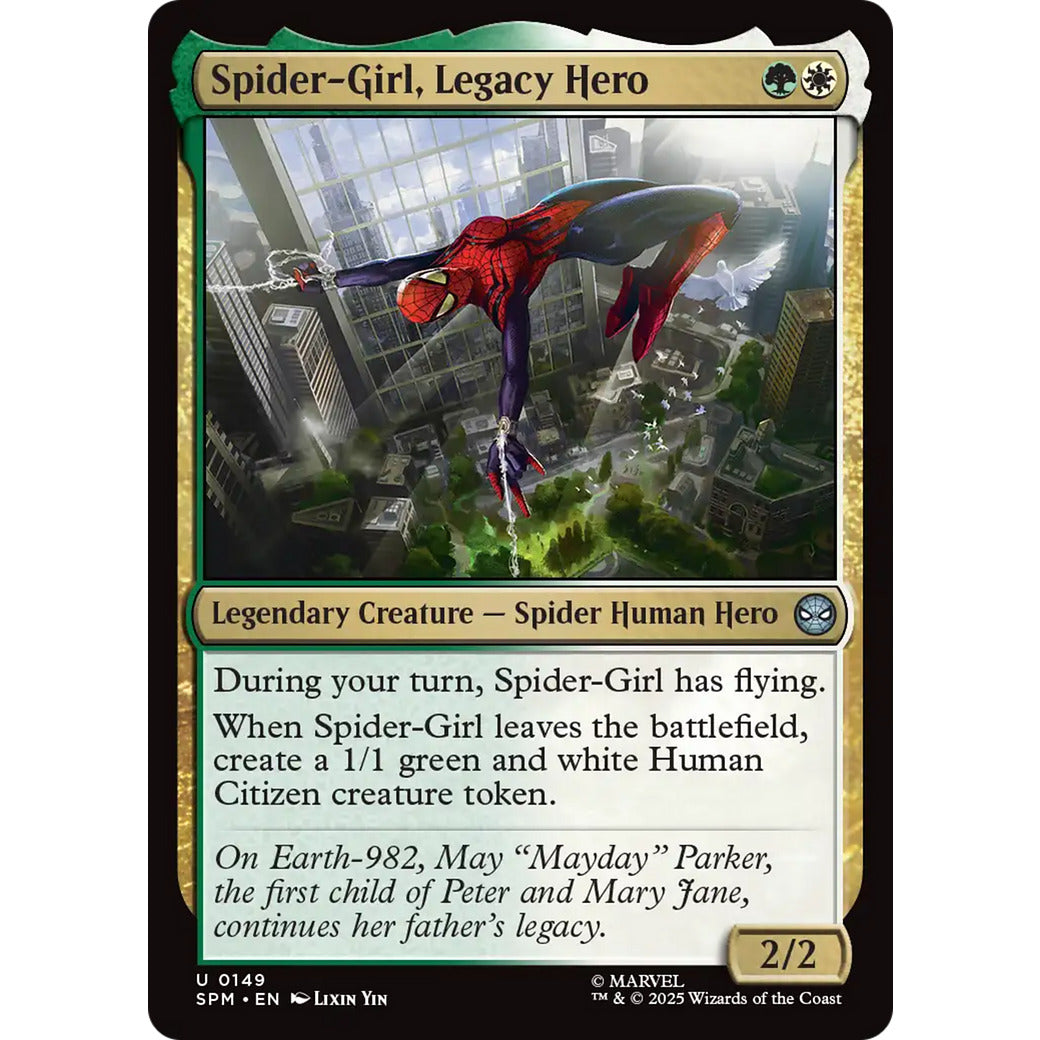 Spider-Girl, Legacy Hero (Marvel's Spider-Man) Near Mint Foil