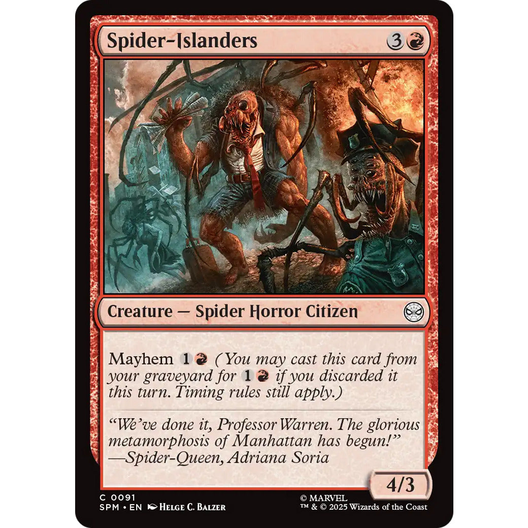 Spider-Islanders (Marvel's Spider-Man) Near Mint Foil