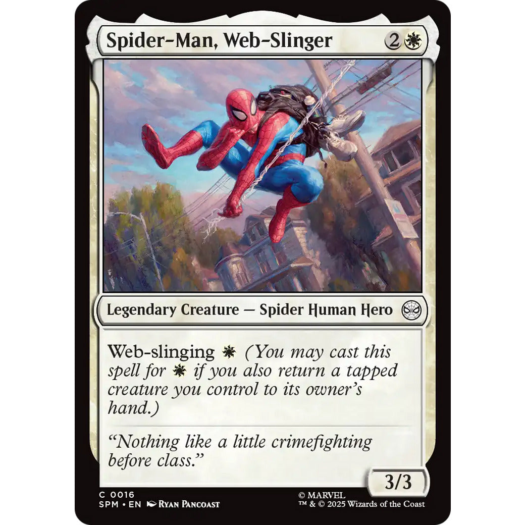 Spider-Man, Web-Slinger (Marvel's Spider-Man) Near Mint Foil