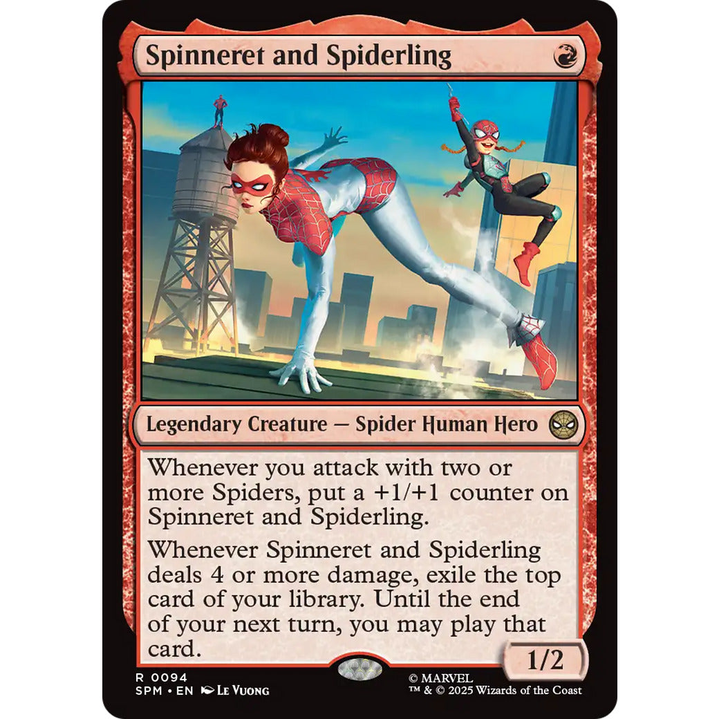 Spinneret and Spiderling (Marvel's Spider-Man) Near Mint