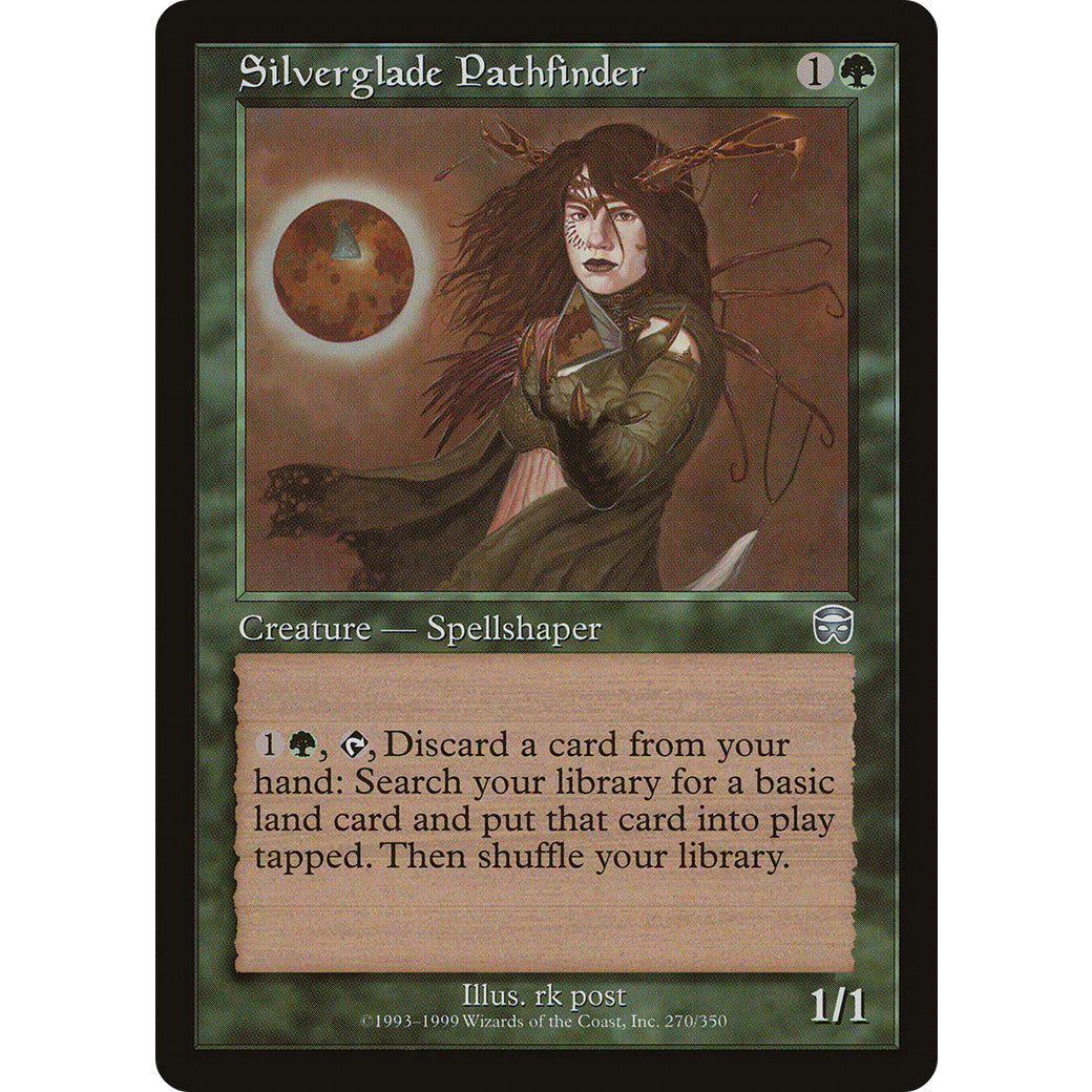 Silverglade Pathfinder (Mercadian Masques) Light Play
