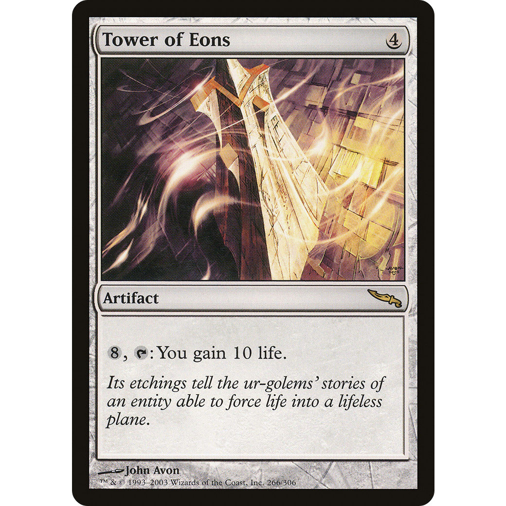 Tower of Eons (Mirrodin) Light Play