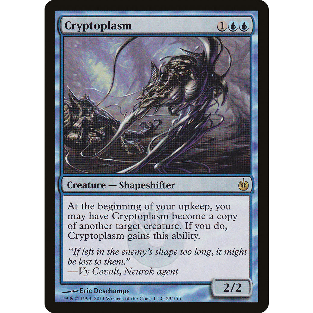 Cryptoplasm (Mirrodin Besieged) Light Play