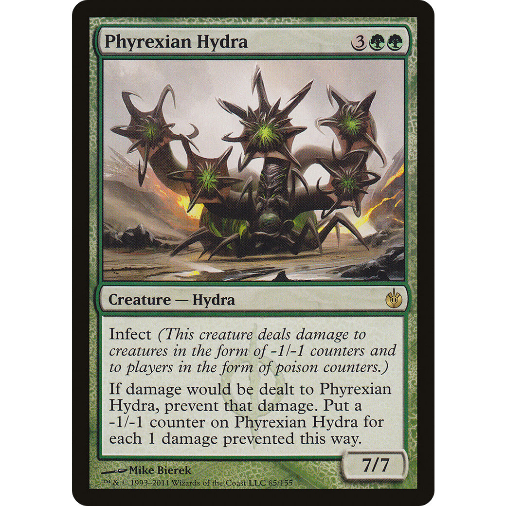 Phyrexian Hydra (Mirrodin Besieged) Light Play