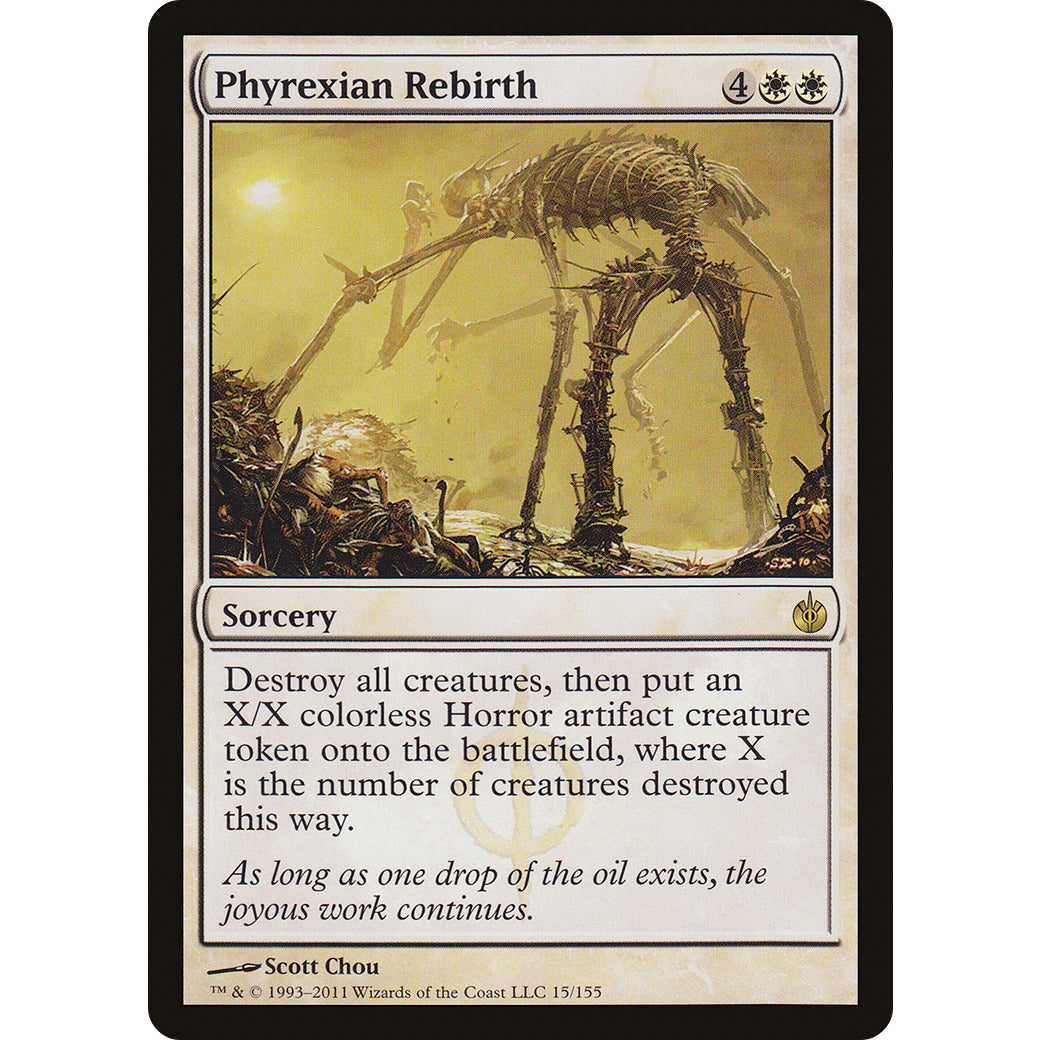 Phyrexian Rebirth (Mirrodin Besieged) Light Play