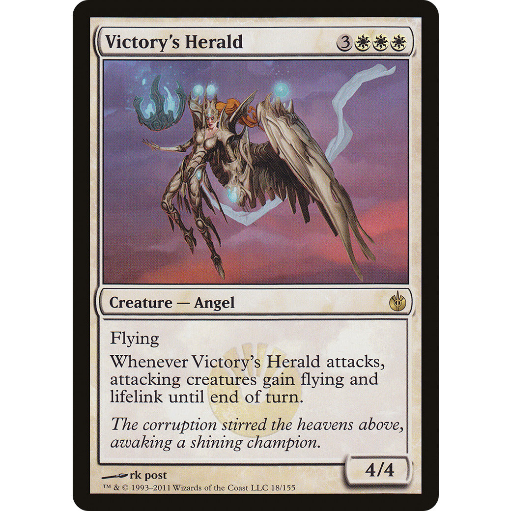 Victory's Herald (Mirrodin Besieged) Light Play