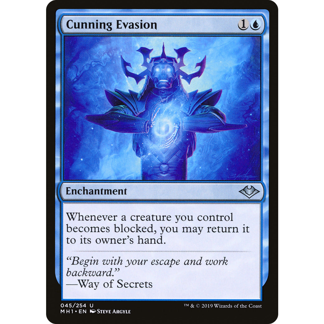 Cunning Evasion (Modern Horizons) Light Play