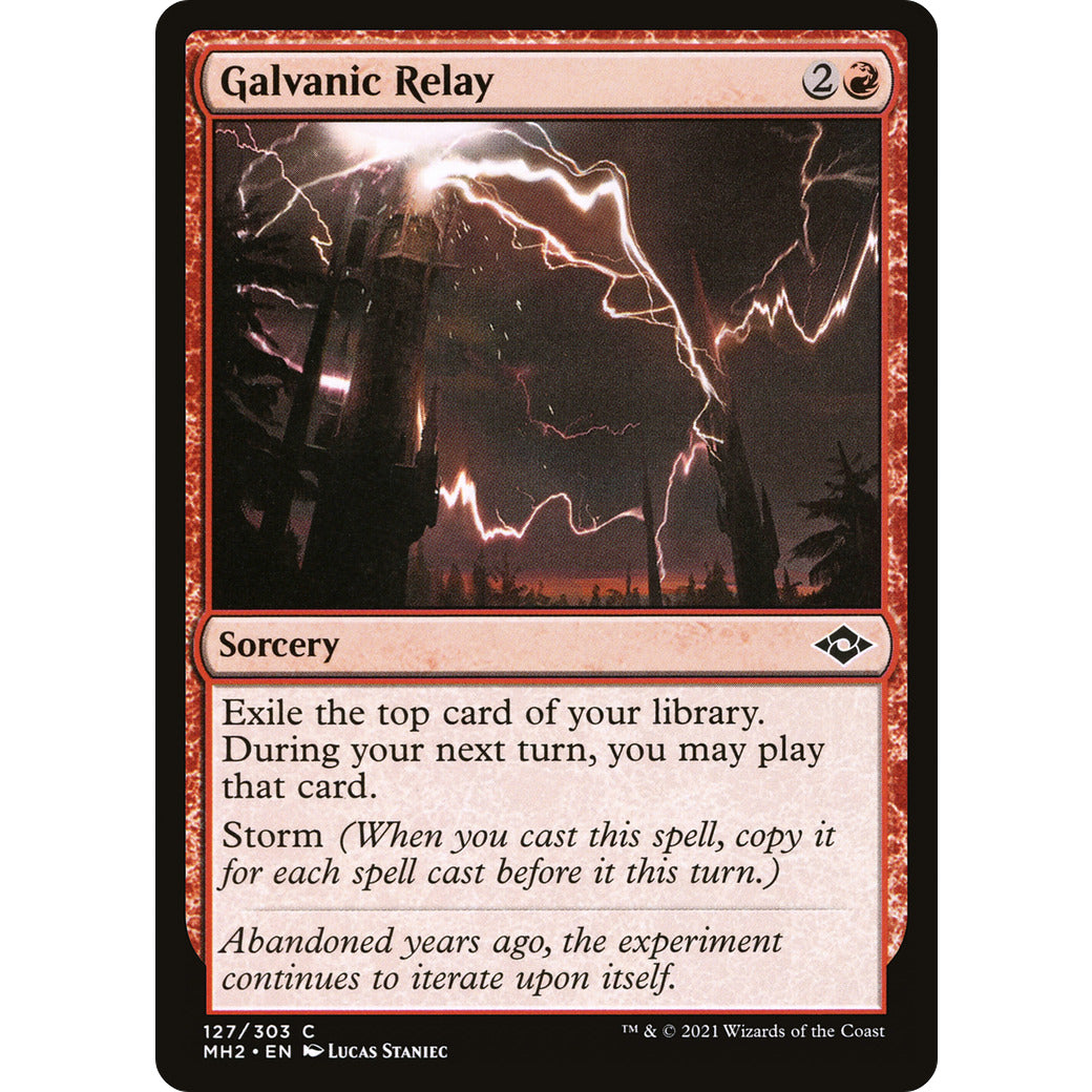 Galvanic Relay (Modern Horizons 2) Light Play Foil
