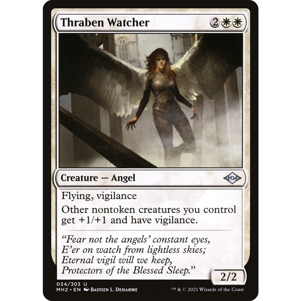 Thraben Watcher (Modern Horizons 2) Light Play