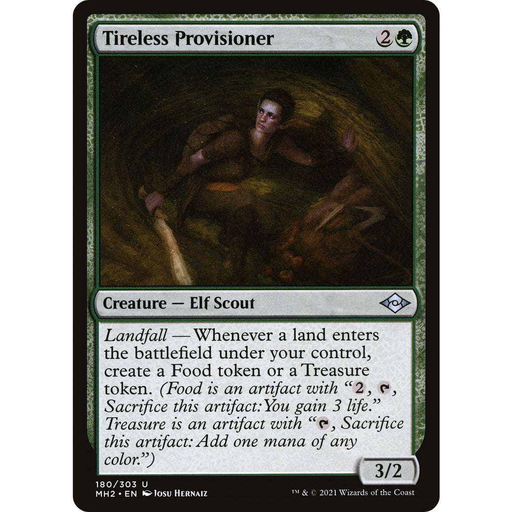 Tireless Provisioner (Modern Horizons 2) Light Play