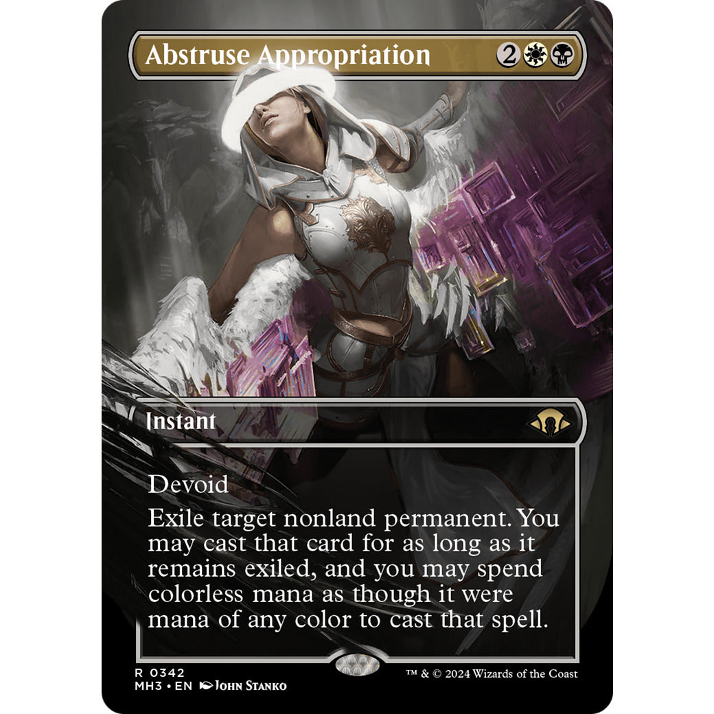 Abstruse Appropriation (Borderless) (Modern Horizons 3) Light Play