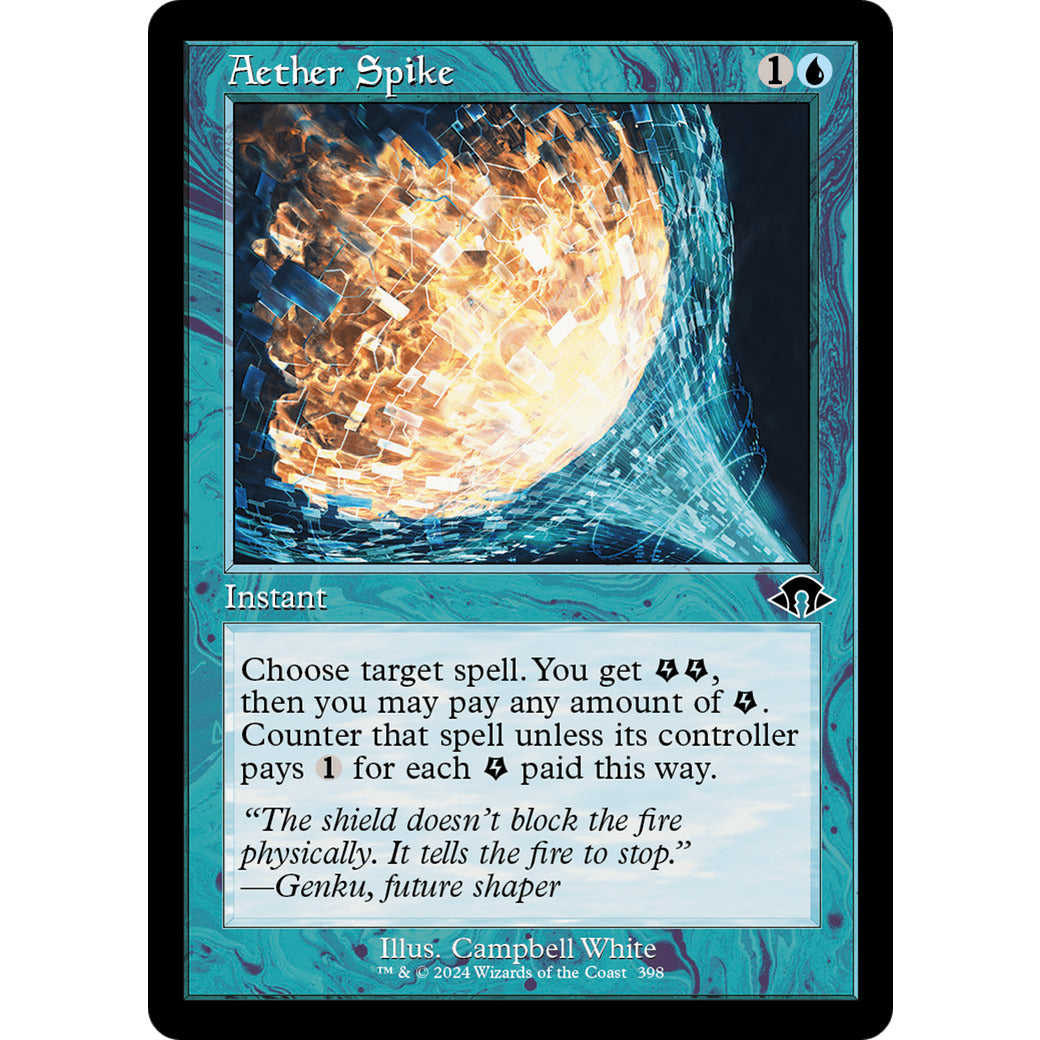 Aether Spike (Retro Frame) (Modern Horizons 3) Light Play Foil