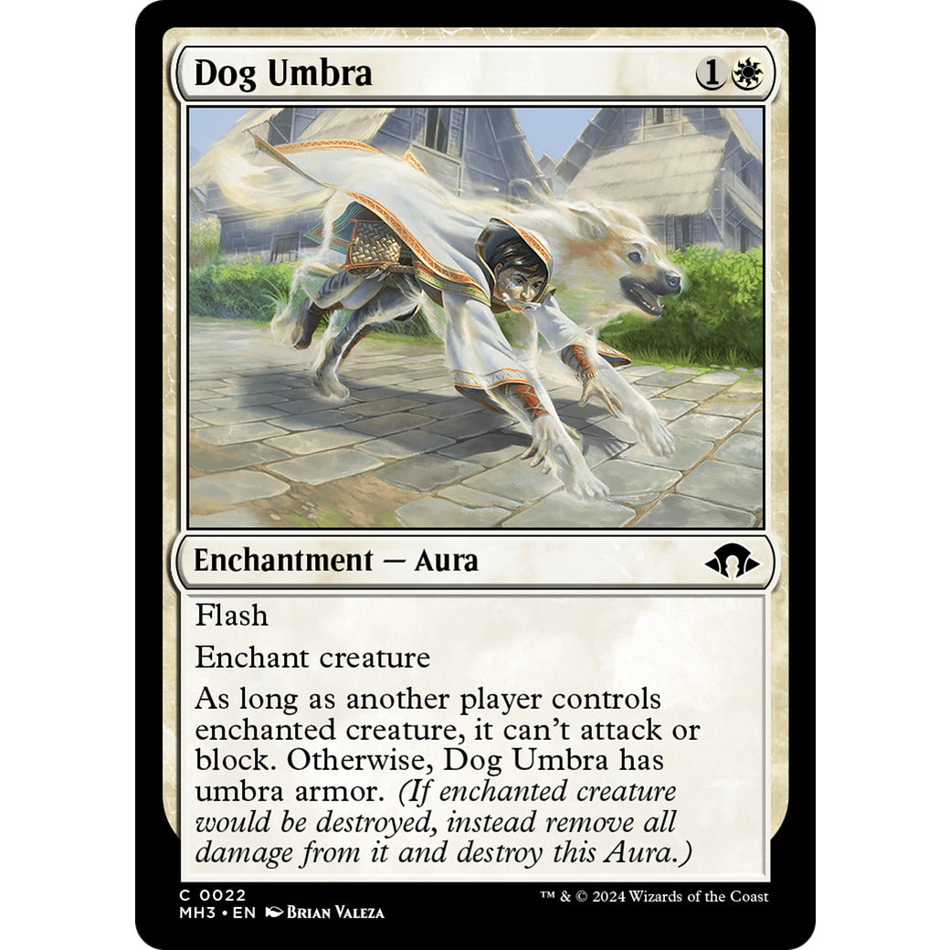 Dog Umbra (Modern Horizons 3) Light Play Foil