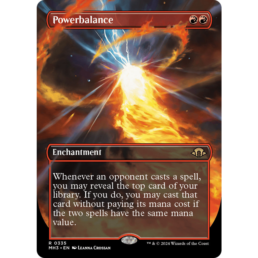Powerbalance (Borderless) (Modern Horizons 3) Light Play