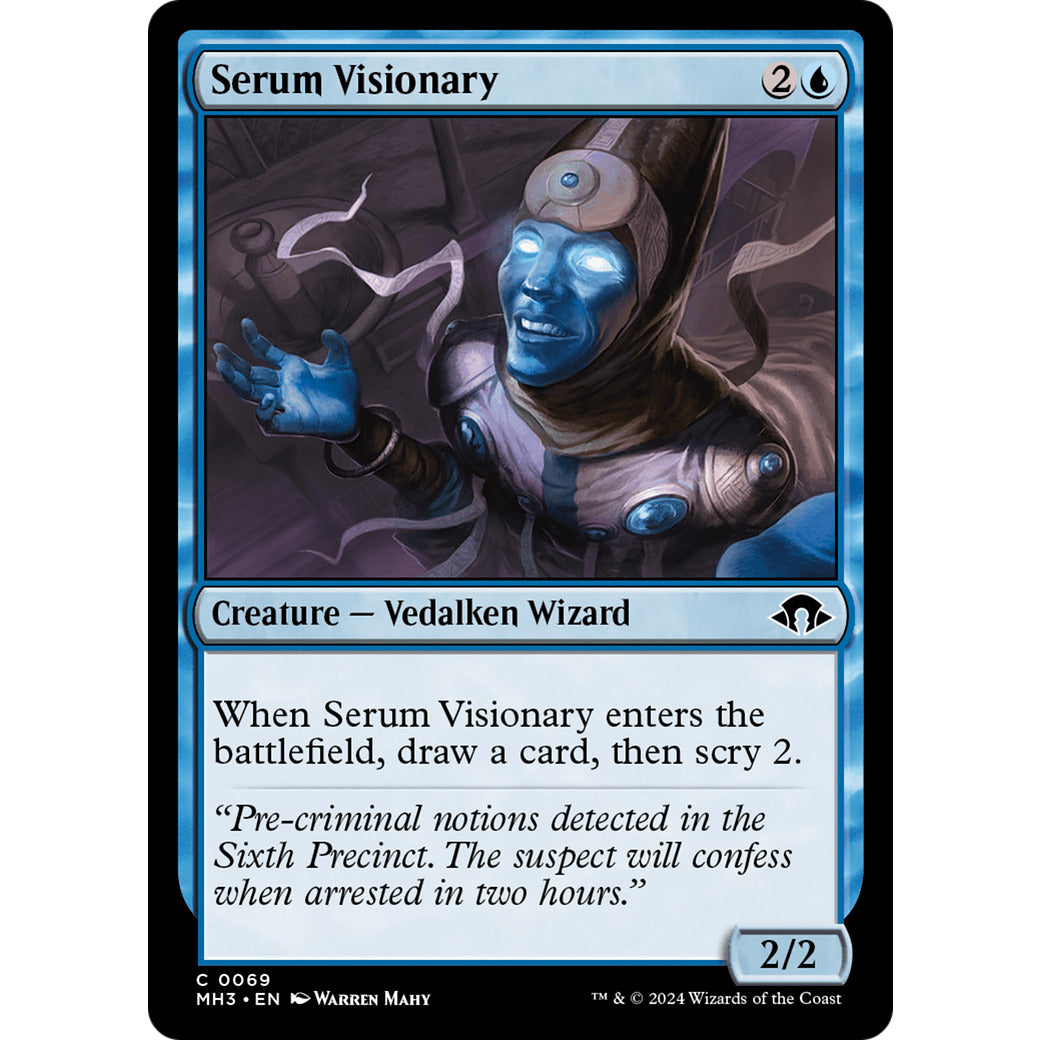 Serum Visionary (Modern Horizons 3) Light Play Foil