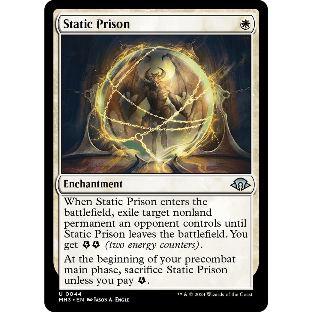 Static Prison (Modern Horizons 3) Light Play Foil