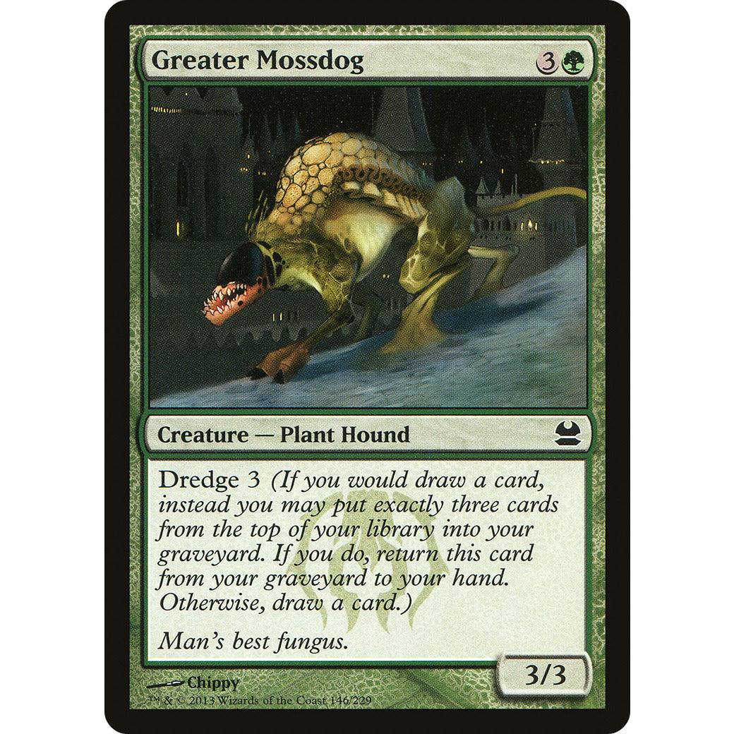 Greater Mossdog (Modern Masters) Light Play Foil