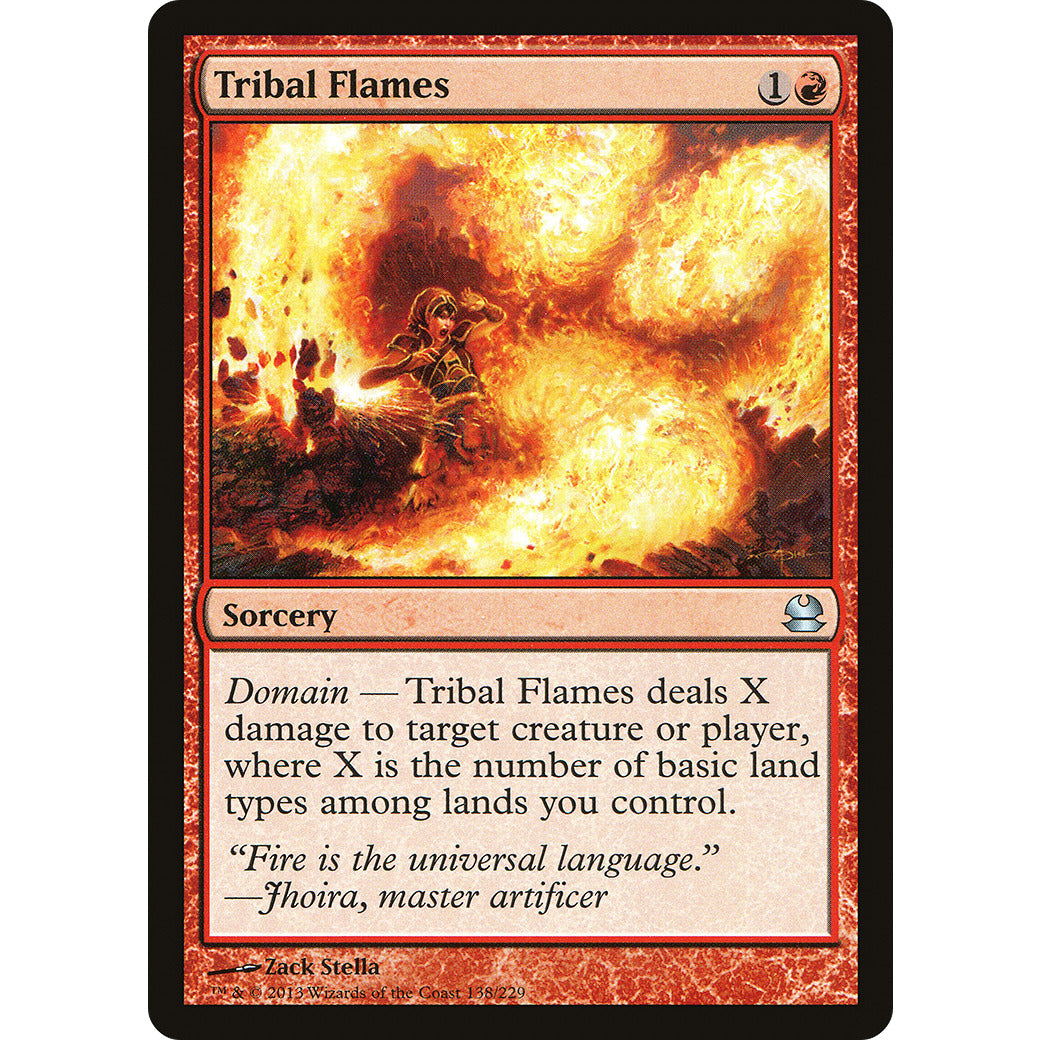 Tribal Flames (Modern Masters) Light Play
