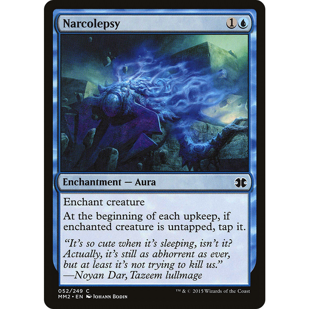 Narcolepsy (Modern Masters 2015) Light Play Foil