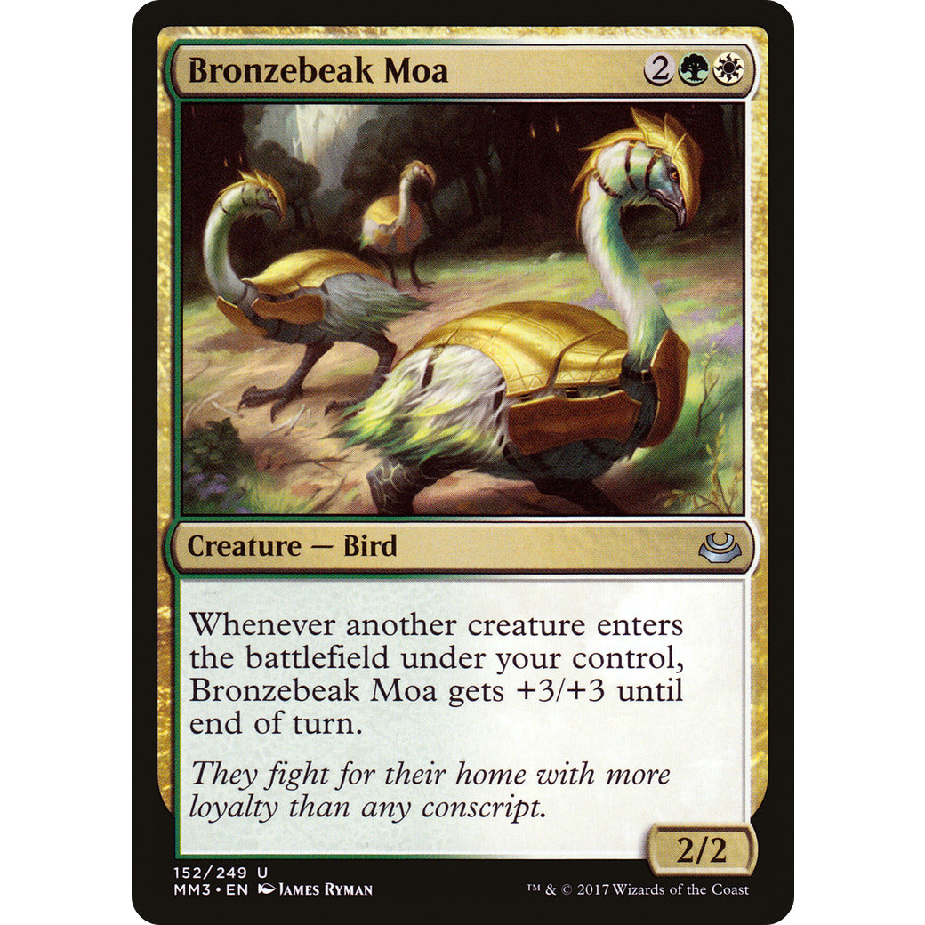 Bronzebeak Moa (Modern Masters 2017) Light Play Foil