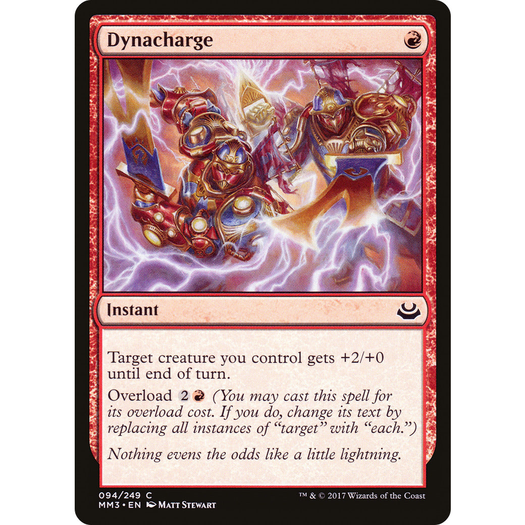 Dynacharge (Modern Masters 2017) Light Play Foil