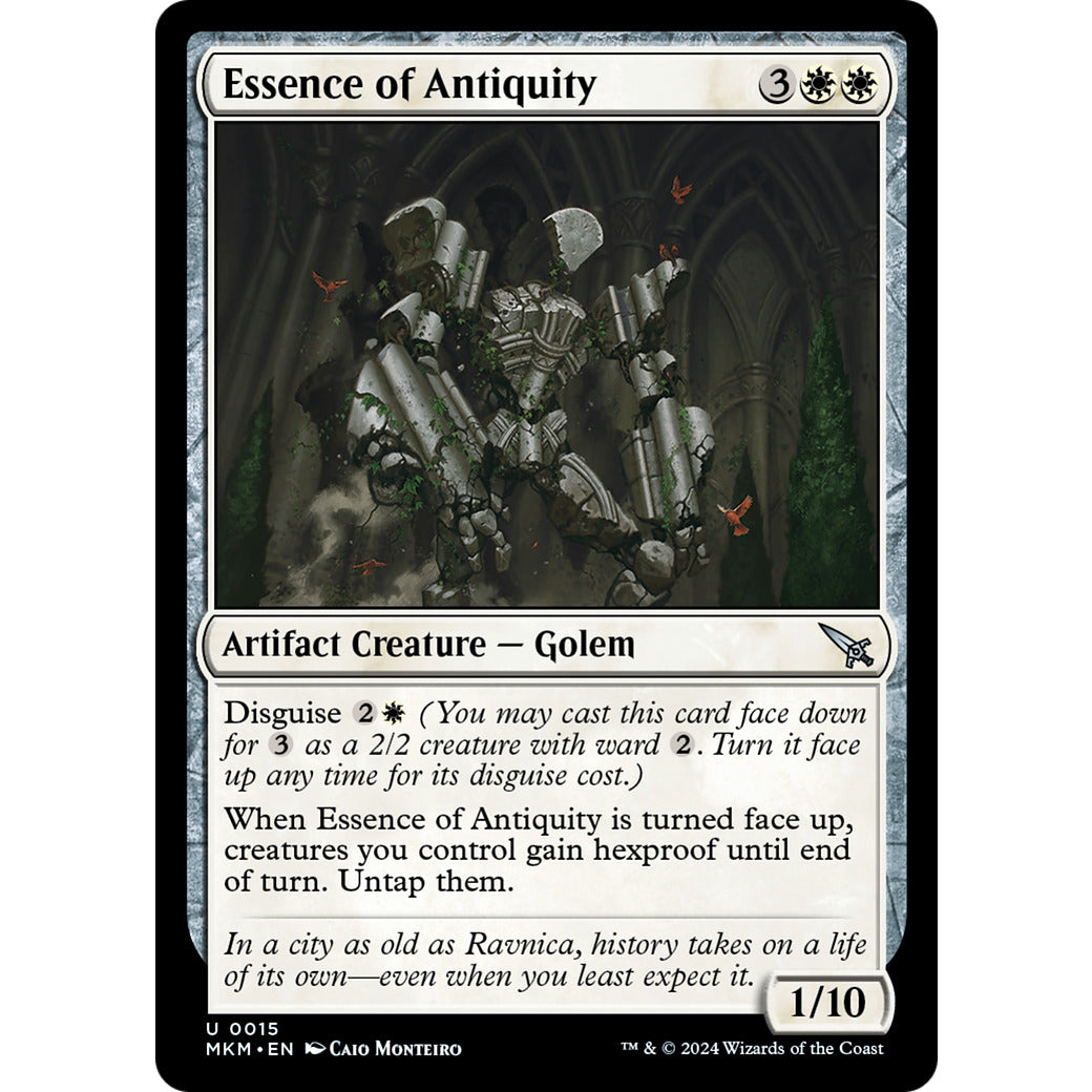 Essence of Antiquity (Murders at Karlov Manor) Near Mint Foil