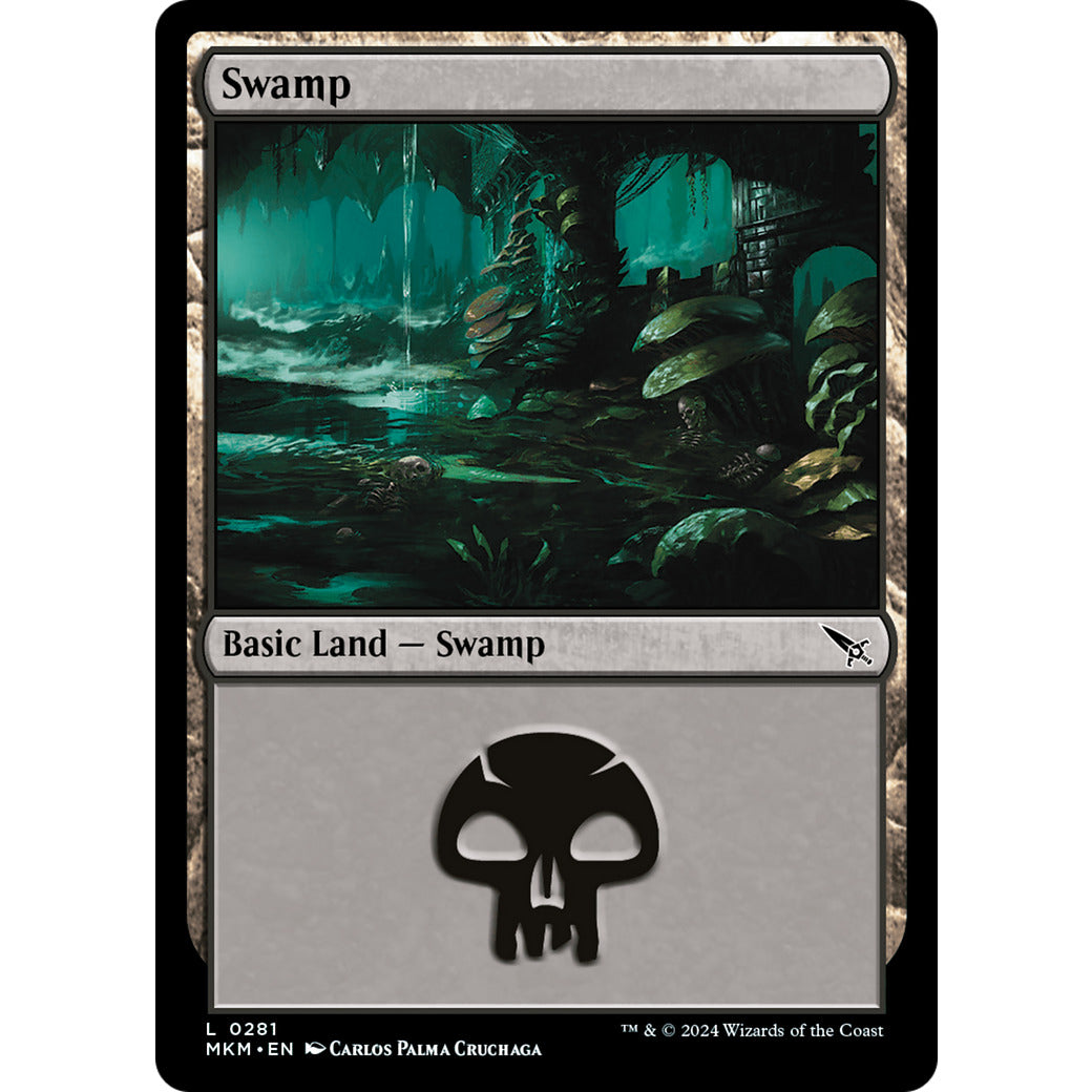 Swamp (0274) (Murders at Karlov Manor) Light Play Foil