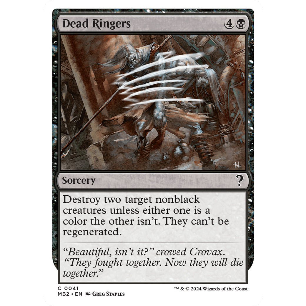 Dead Ringers (White Border) (Mystery Booster 2) Near Mint