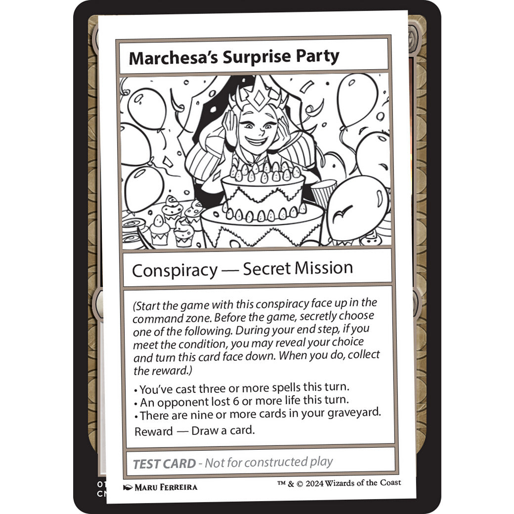 Marchesa's Surprise Party (Mystery Booster 2 Playtest Cards) Near Mint