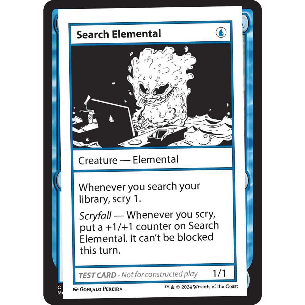 Search Elemental (Mystery Booster 2 Playtest Cards) Near Mint
