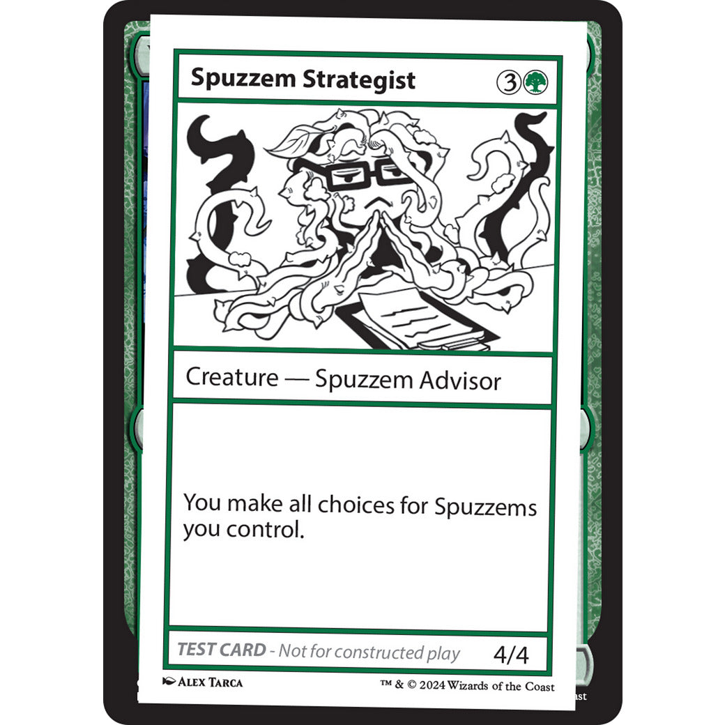 Spuzzem Strategist (Mystery Booster 2 Playtest Cards) Near Mint