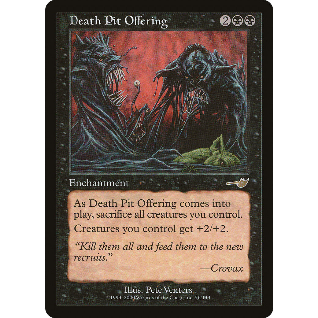Death Pit Offering (Nemesis) Light Play