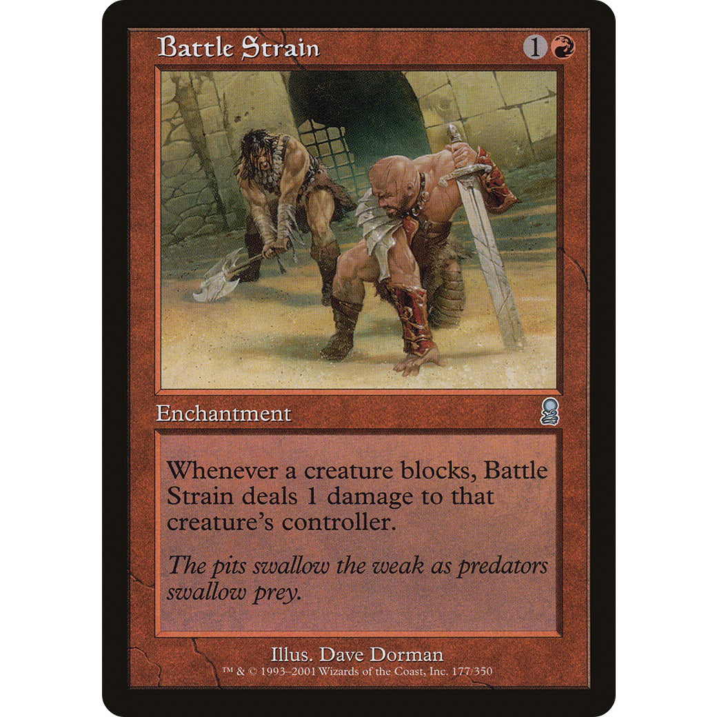 Battle Strain (Odyssey) Light Play