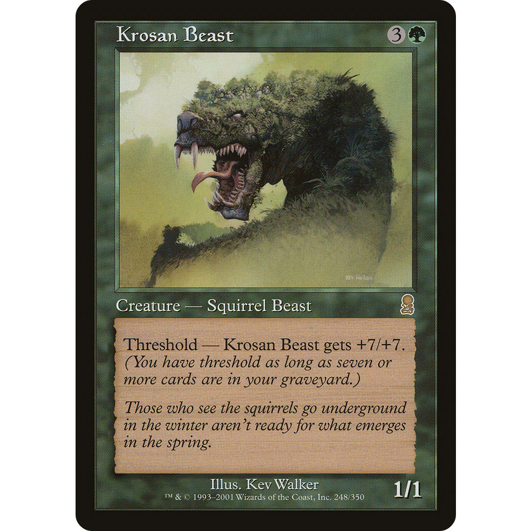 Krosan Beast (Odyssey) Light Play
