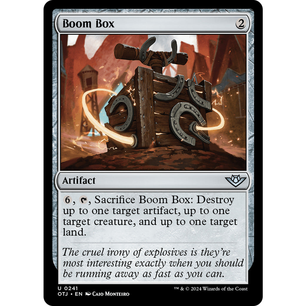Boom Box (Outlaws of Thunder Junction) Light Play Foil