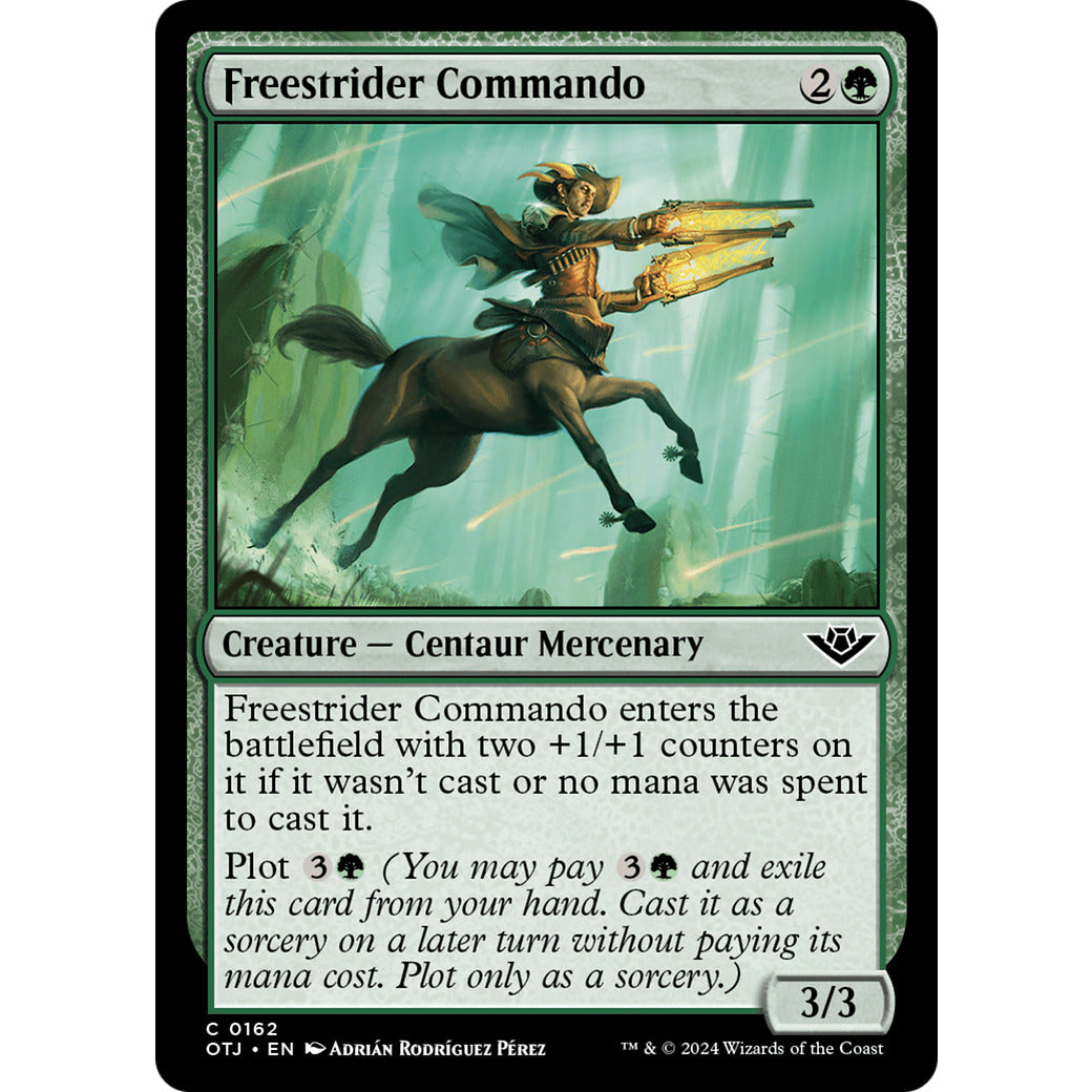 Freestrider Commando (Outlaws of Thunder Junction) Light Play Foil